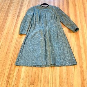 Trends by Jerrie Lurie, Vintage Silver Dress, Excellent Condition!
